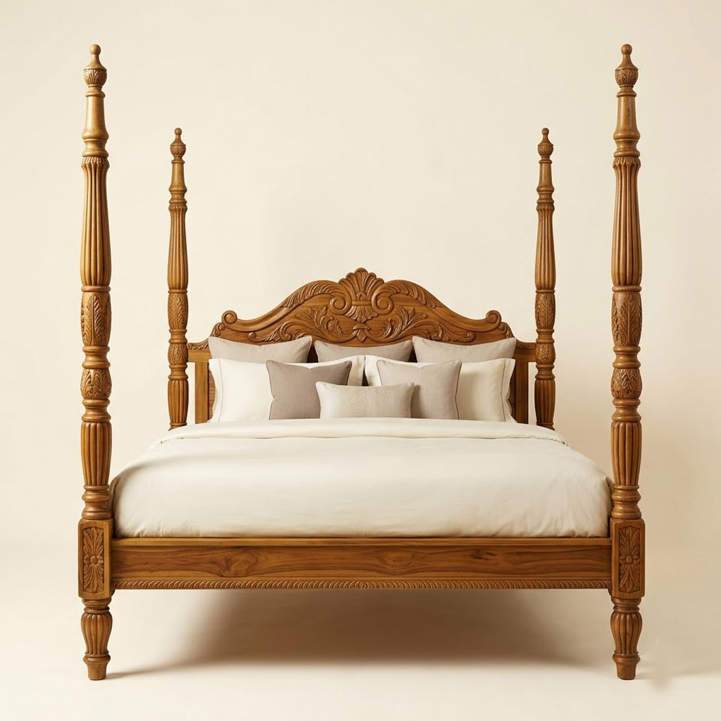 Colonial Four-Poster Bed