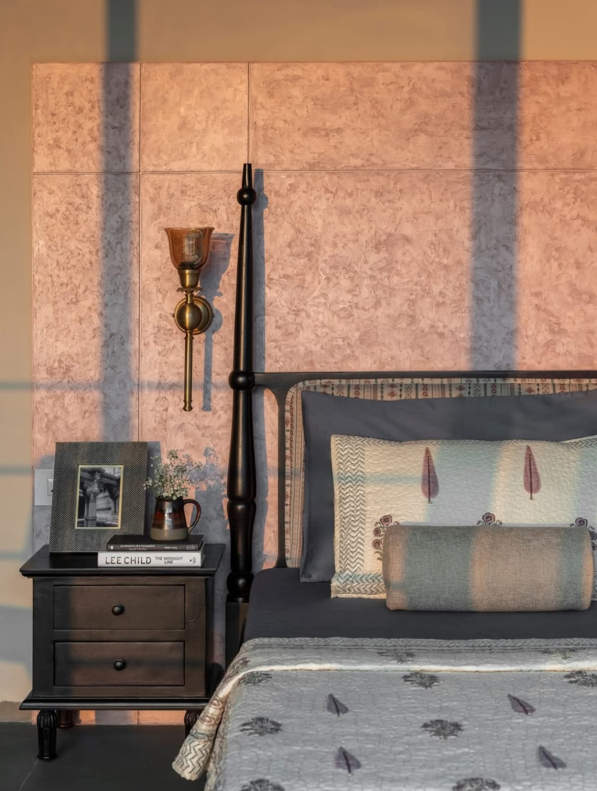 Black Iron Poster Bed
