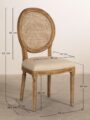 Cane Oval-Back Dining Chair