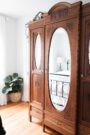Heirloom Oval-Mirror Wardrobe